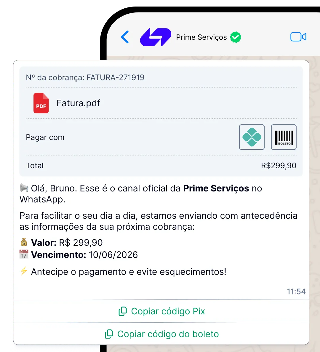 Conecte seus dados